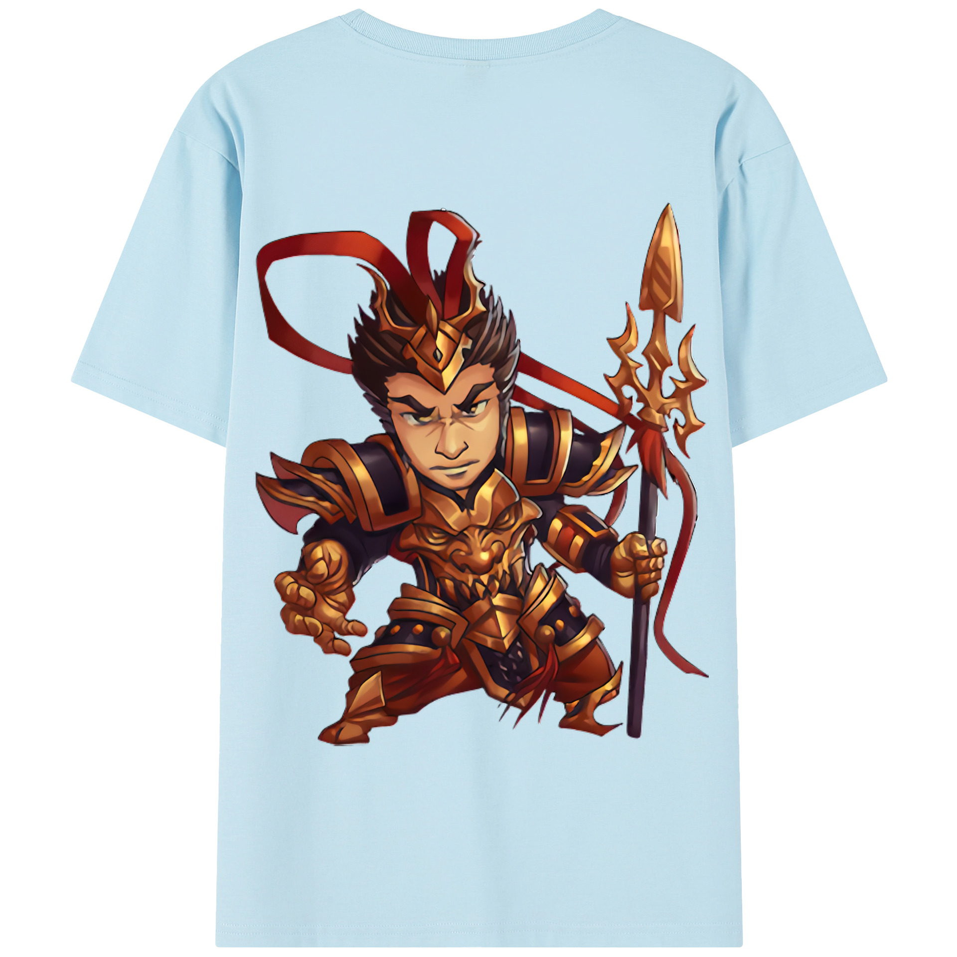 リーグ・オブ・レジェンド League of Legends LOL 綿100％半袖Tシャツ（背面プリント）